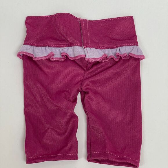 OG Dolls Battat Doll Pants Pink Purple Ruffle - Picture 2 of 4